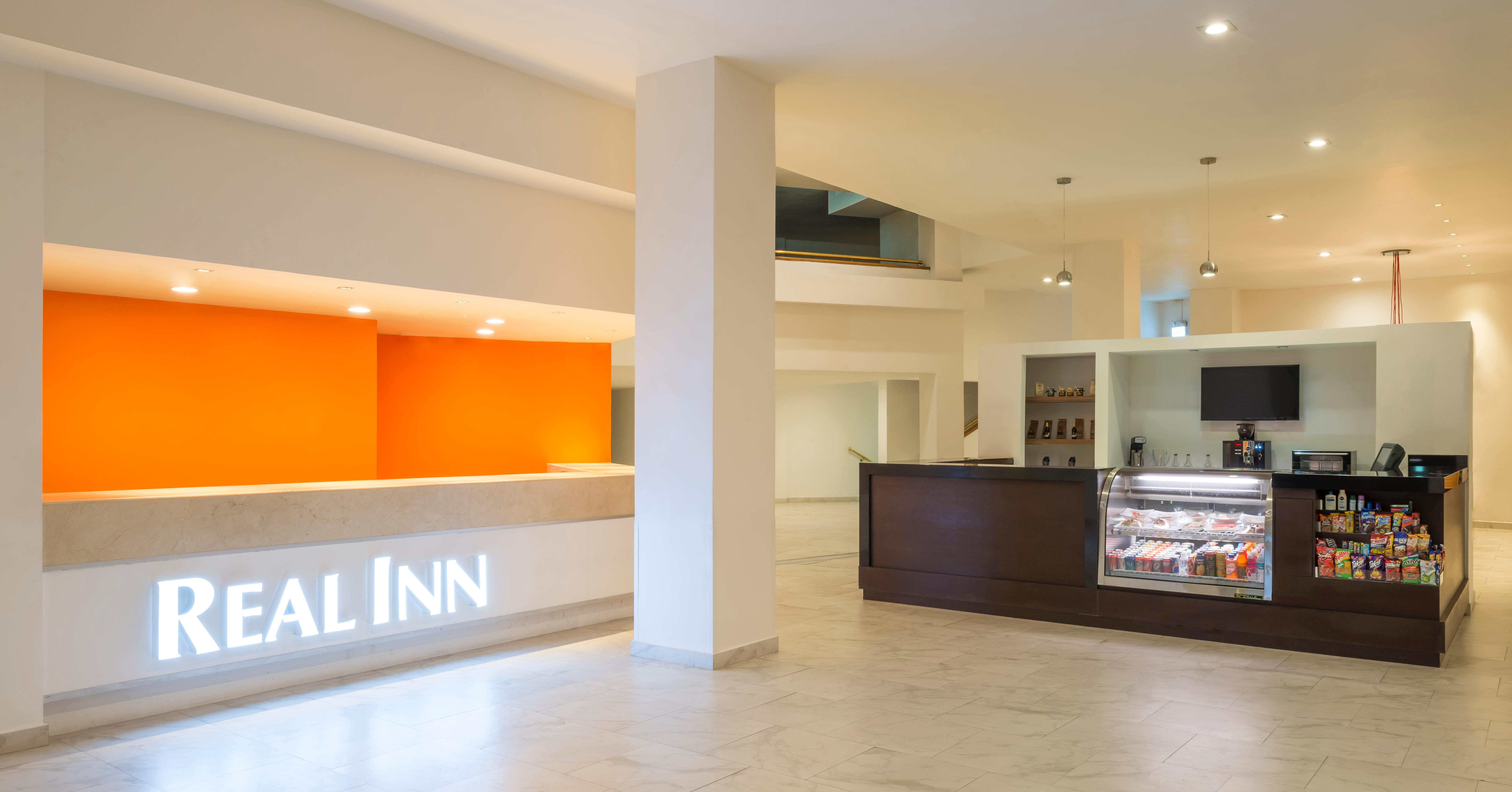 Real Inn Mexicali Exterior photo Lobby of the hotel